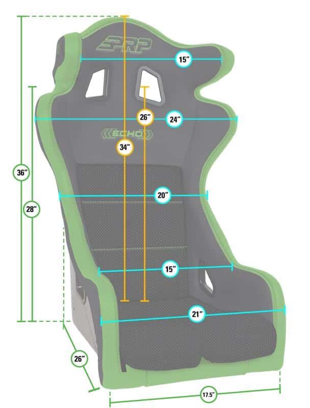 PRP Seats — PRP Echo Composite Seat
Seat - view 7
