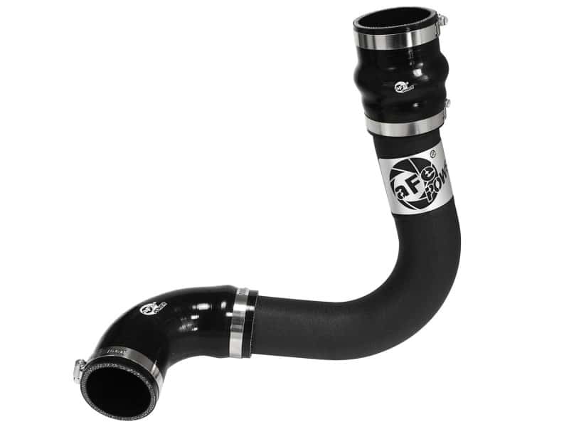 aFe — aFe Bladerunner 2.5in Intercooler Cold Side Tubes, 13-14 Ford Focus ST 2.0L (t) *Black*
Cold Charge Pipe - view 1