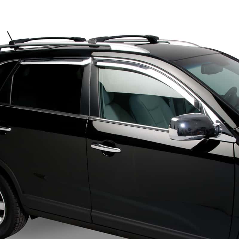 Putco — Putco 14-17 Kia Forte Sedan - Tape on Application Element Chrome Window Visors
Side Window Vent - view 2