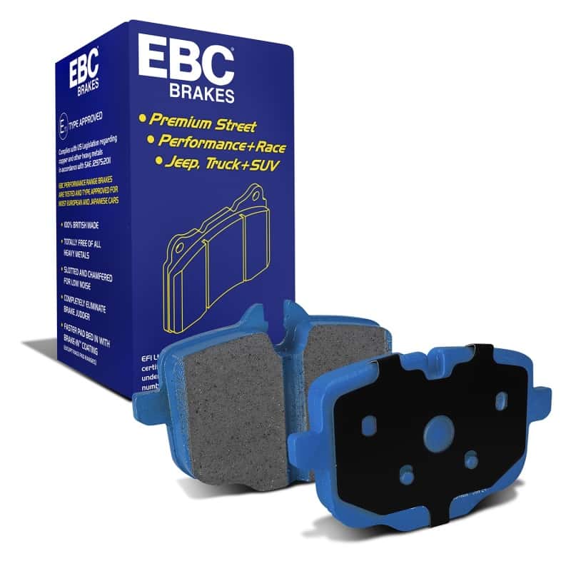 EBC — EBC 2021+ BMW M3/M4 3.0TT (G80/G82/G83) Bluestuff Rear Brake Pads
Disc Brake Pad - view 2