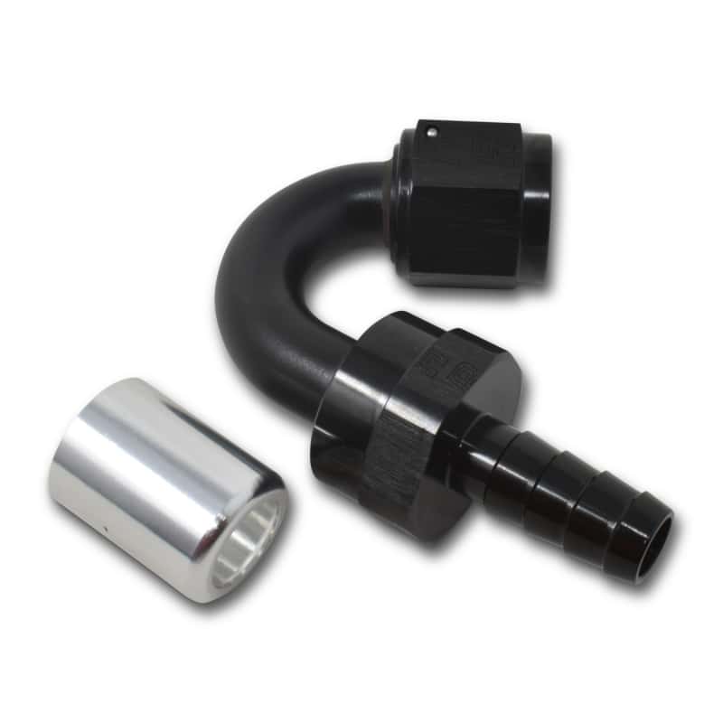 Russell — Russell Performance -12 AN Proclassic Crimp 150 Degree End (O.D. 0.950)
Hose Fitting - view 6