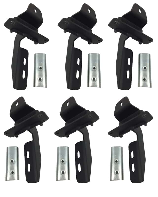 Go Rhino — Go Rhino 18-20 Jeep Wrangler JLU Brackets for OE Xtreme Cab Length SideSteps
OE Xtreme Brackets - view 1