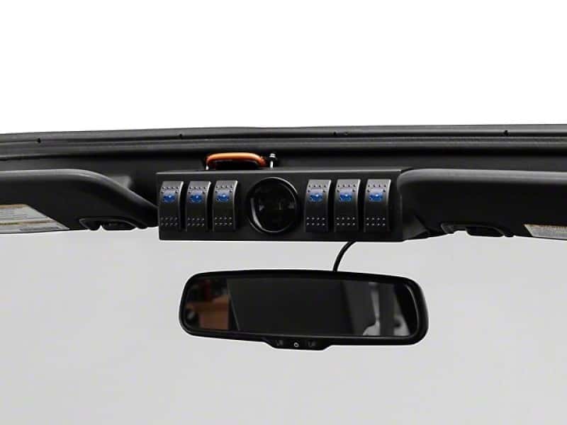 Raxiom — Raxiom 07-18 Jeep Wrangler JK Control Box w/ Switch Panel
Switches - view 2