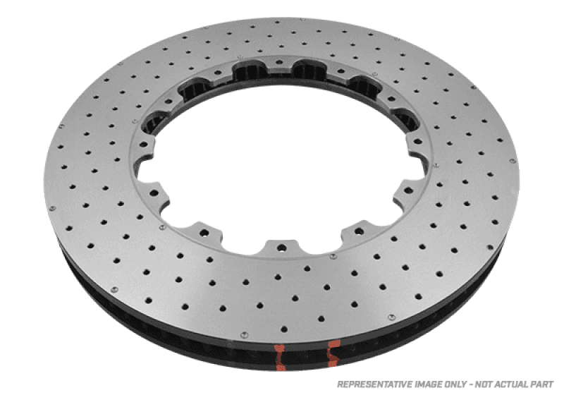 DBA — DBA 06-11 Jeep Grand Cherokee SRT 8 Front Cross Drilled & Dimpled 5000 XD Series Ring
Brake Rotor - view 1
