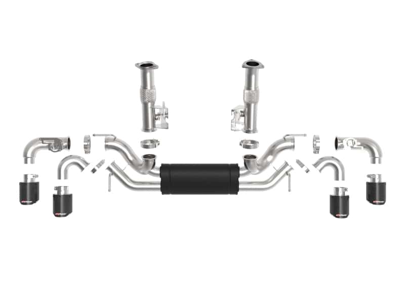 aFe — aFe MACH Force-Xp 3in to 2-1/2in 304SS Cat-Back 2020 Chevy Corvette (C8) 6.2L - Carbon Fiber Tip
Cat-Back Exhaust - view 3