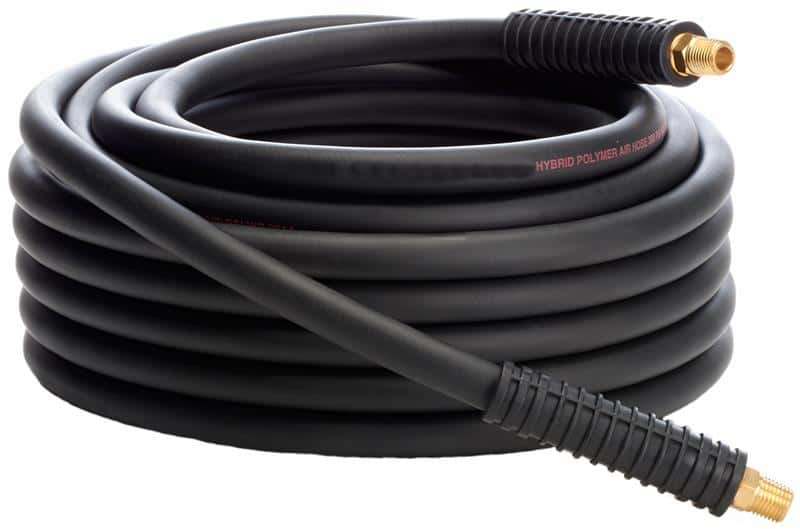 Gates — Gates Air Hose (Hybrid) - 300psi 1/4in NPT Male 3/8in I.D. x 19/32in O.D - (25ft Length) - view 2