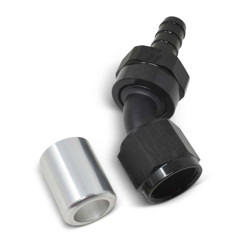 Russell — Russell Performance -4 AN Proclassic Crimp 45 Degree End (O.D. 0.450)
Hose Fitting - view 5