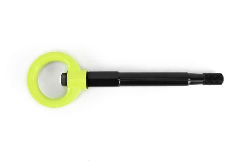 Perrin Performance — PERRIN 08-14 Subaru WRX/STI (Sedan) / 20-25 Outback All Models Tow Hook Kit (Rear) - Neon Yellow
paPSP-BDY-251NY - view 3