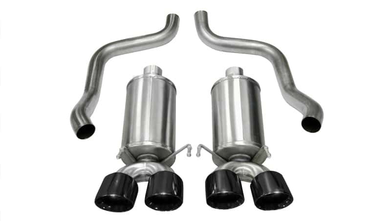 CORSA Performance — Corsa 2005-2007 Chevrolet Corvette C6 6.0L V8 Black Xtreme Axle-Back Exhaust
Exhaust - view 1