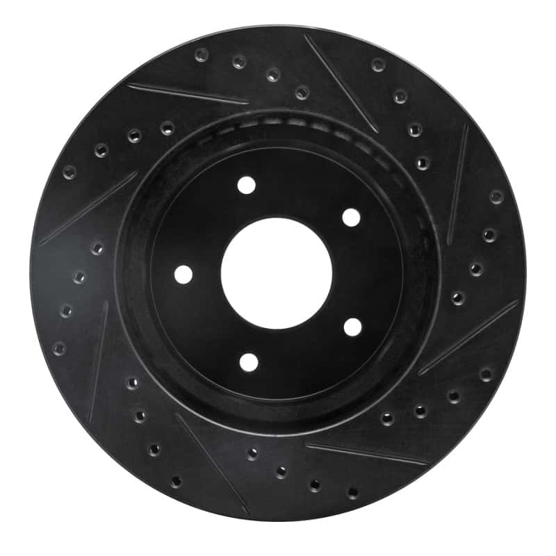 R1 Concepts — R1 63-82 Chevrolet Corvette Front Left Drilled & Slotted Black Brake Rotor
R1 Brake Rotor Drill - view 5