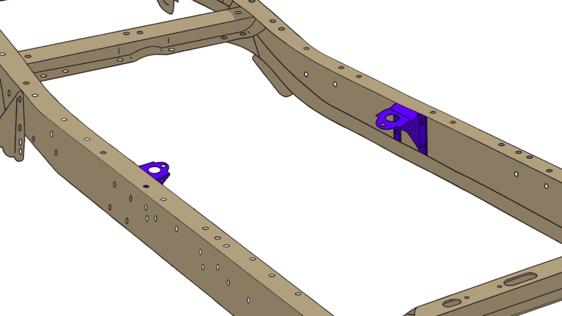 RustBuster — Rustbuster Rear Cab Mount - view 2