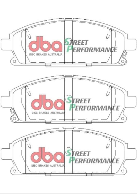DBA — DBA 96-04 Nissan Pathfinder SP500 Front Brake Pads
Brake Pad - view 3