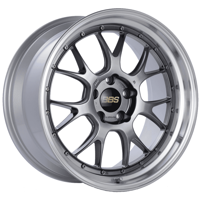 BBS — BBS LM-R 19x9.5 5x120 ET25 Diamond Black Center Diamond Cut Lip Wheel -82mm PFS/Clip Required - view 2