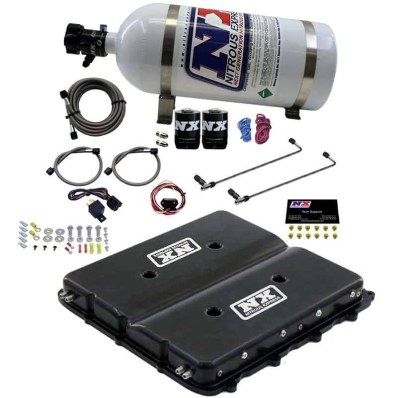 Nitrous Express — Nitrous Express Nitrous Kit w/Billet LT4 Supercharger Lid w/10lb Bottle
Injection System Kit
N2OSys - view 1