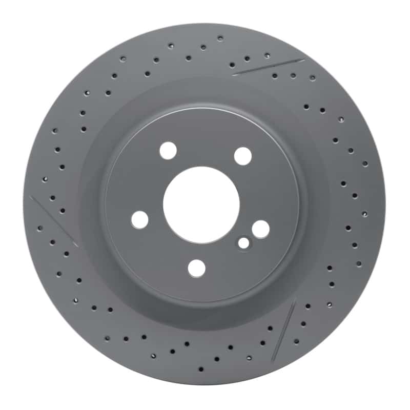 DFC — DFC 05-11 Mercedes-Benz SLK55 AMG Rear Drilled GeoSPEC Coated Rotor and Slotted
DFC Brake Rotor - view 1