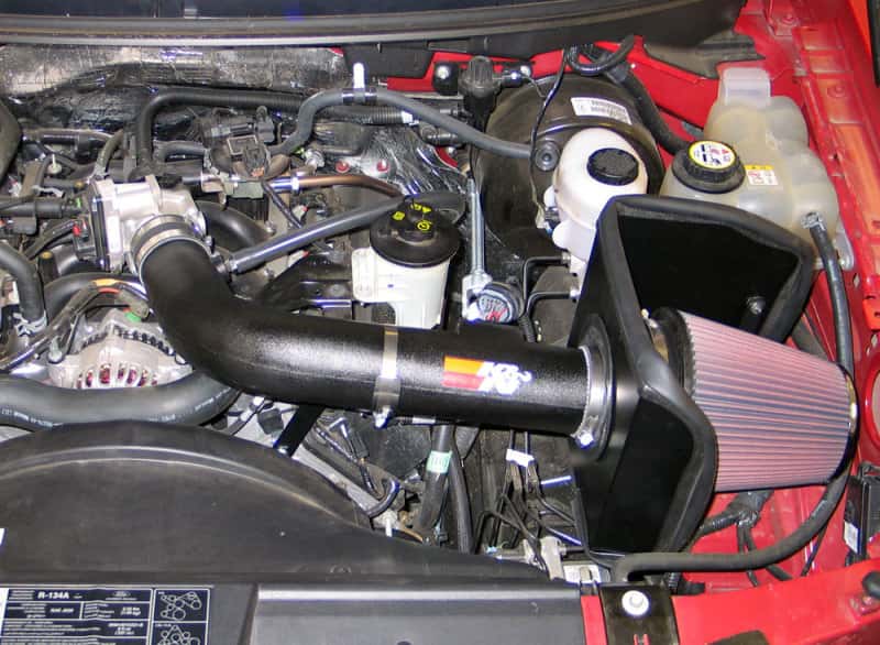 K&N Engineering — K&N 07 Ford F-150 V8-4.6L Performance Intake Kit
Performance Air Inta
Air Intake System - view 4