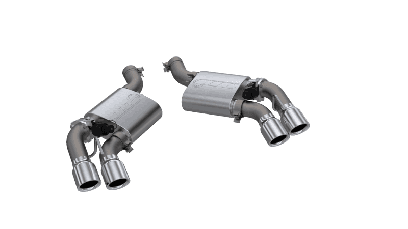 QTP — QTP 16-18 Chevrolet Camaro SS 6.2L 304SS Screamer Axle Back Exhaust w/4in Quad Tips
400117
 - view 1