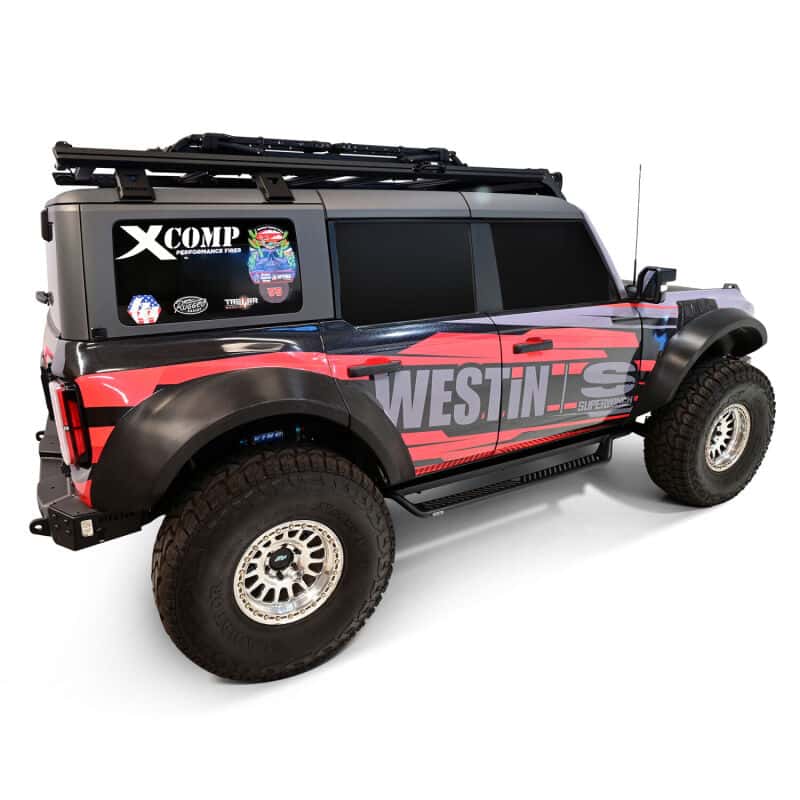 Westin — Westin 21-25 Ford Bronco 4dr (Excl. Sport) Outlaw Drop Running Boards - Tex. Blk
Running Boards - view 11