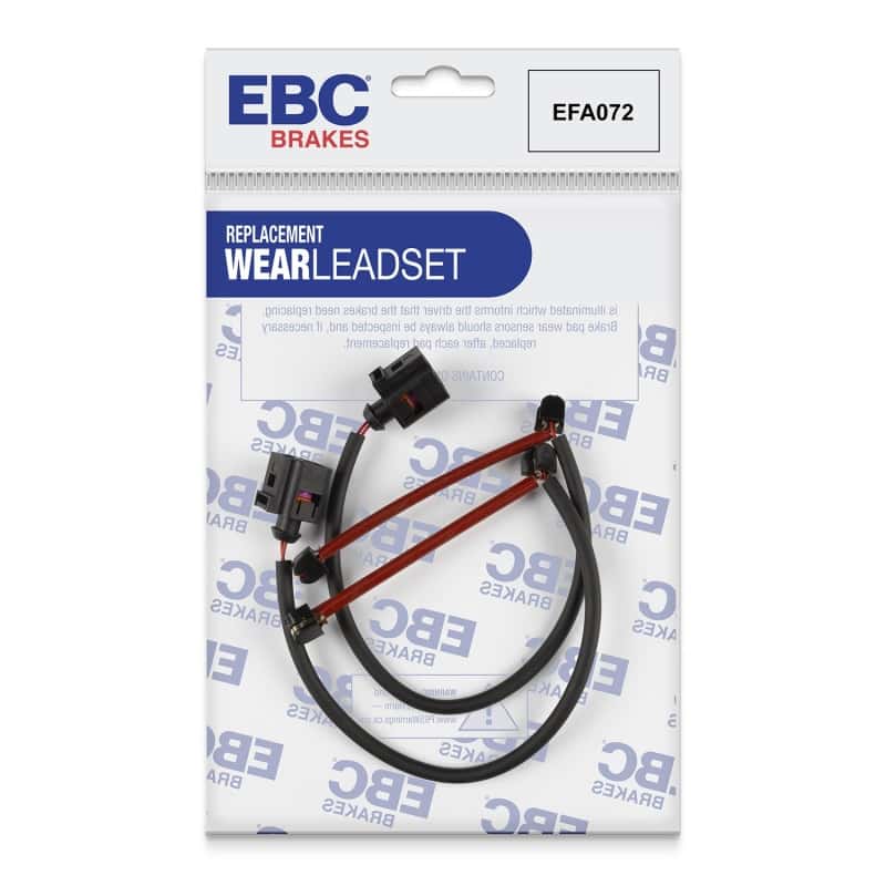 EBC — EBC 11-15 Audi Q7 3.0 Supercharged Front Wear Leads
DscBrkPadWrSnsr - view 2