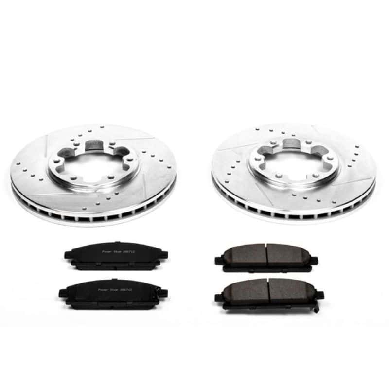 PowerStop — Power Stop 96-98 Nissan Pathfinder Front Z23 Evolution Sport Brake Kit - view 1