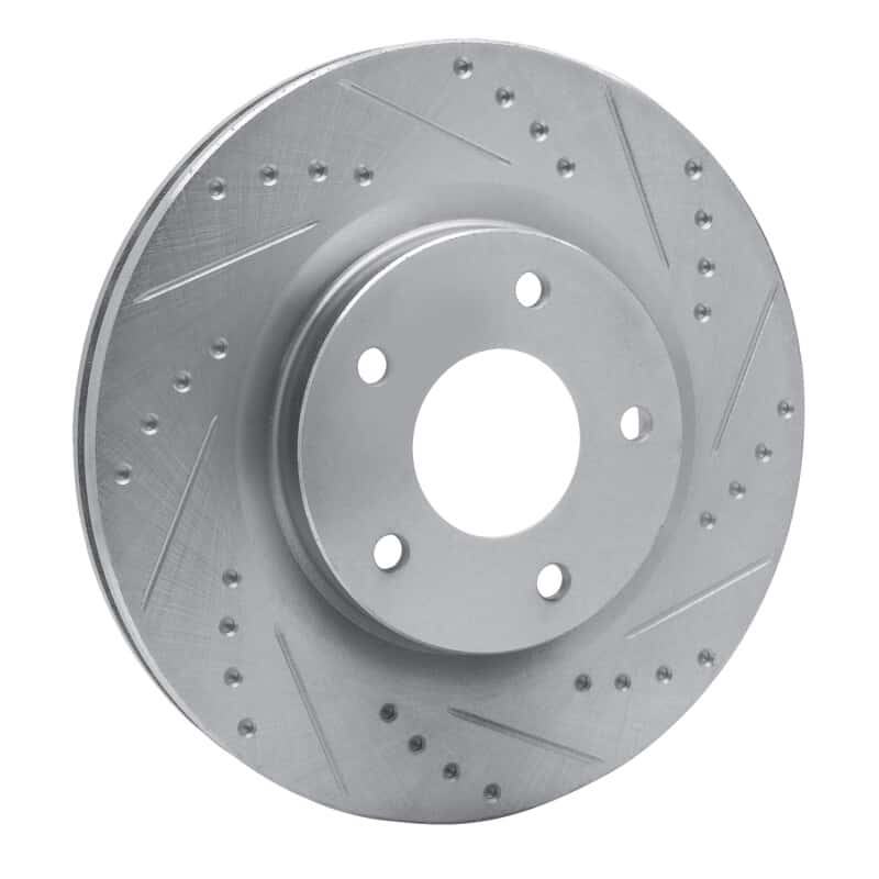 R1 Concepts — R1 07-25 Chrysler SEBRING Front Right Drilled & Slotted Silver Brake Rotor
R1 Brake Rotor Drill - view 2