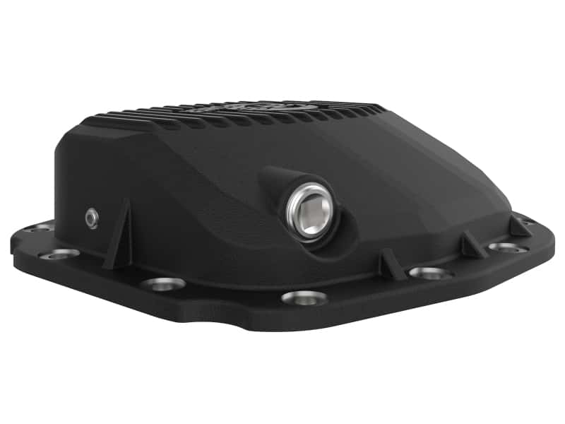 aFe — aFe Pro Series Rear Differential Cover Black w/ Fins 15-19 Ford F-150 (w/ Super 8.8 Rear Axles)
Differential Cover - view 4