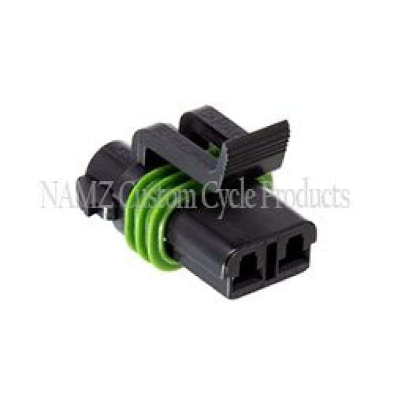 NAMZ — NAMZ Delphi-Packard Weatherpack 2-Position Female Wire Connector w/Seals - view 2