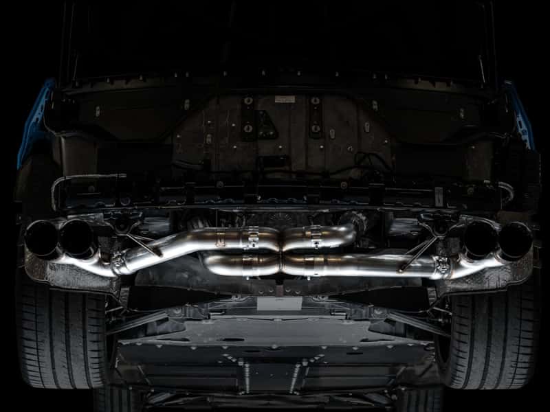 AWE Tuning — AWE Tuning 2020 Chevrolet Corvette (C8) Track Edition Exhaust - Quad Diamond Black Tips
Track Exhaust - view 7