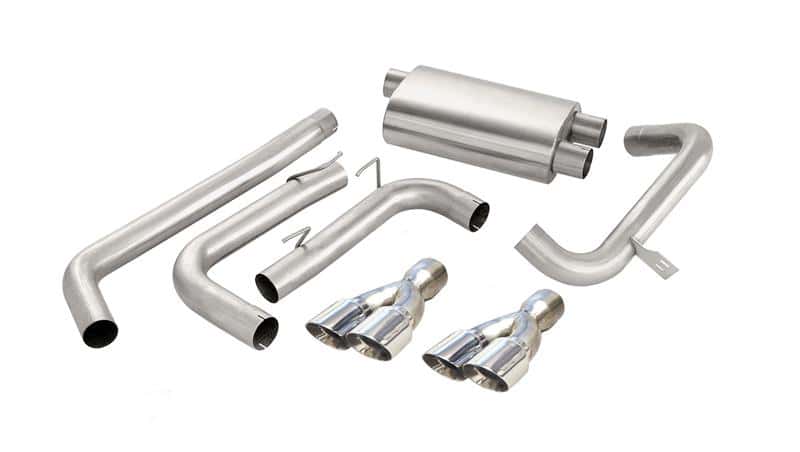 CORSA Performance — Corsa 1998-2002 Chevrolet Camaro Convertible Z28 5.7L V8 LS1 Polished Sport Cat-Back Exhaust
Exhaust - view 2