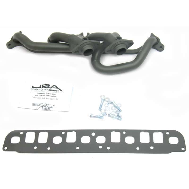 JBA — JBA 00-06 Jeep Wrangler 4.0L 1-1/2in Primary Ti Ctd Cat4Ward Header
Exhaust Header - view 2
