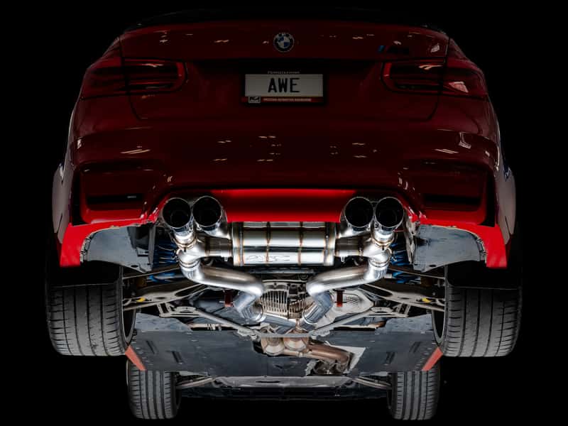 AWE Tuning — AWE Tuning BMW F8X M3/M4 SwitchPath Catback Exhaust - Chrome Silver Tips
SwitchPath™ Exhaust - view 7