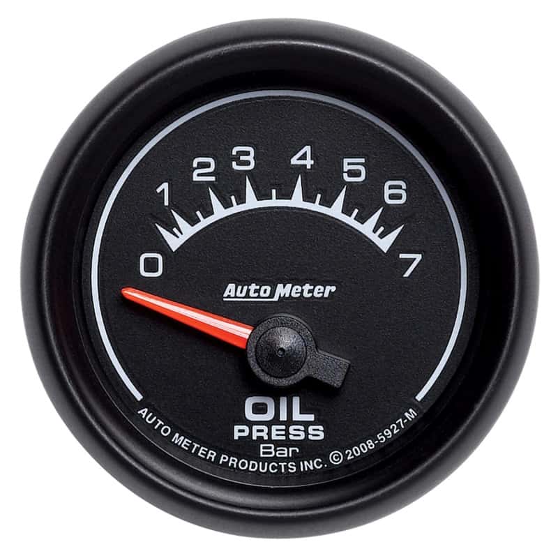 AutoMeter — Autometer ES 52.4mm 0-7 Bar Oil Pressure SSE Gauge
2" OILP 7BAR ELEC ES - view 6
