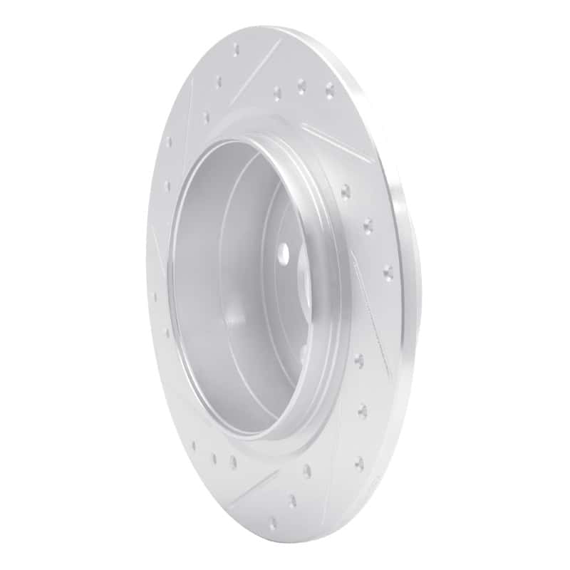 R1 Concepts — R1 99-10 Saab 9-5 Rear Right Drilled & Slotted Silver Brake Rotor
R1 Brake Rotor Drill - view 4