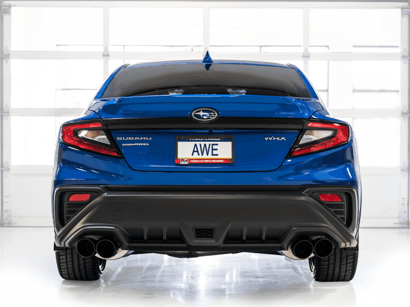 AWE Tuning — AWE Tuning 2022+ VB Subaru WRX Touring Edition Exhaust - Diamond Black Tips
Touring Exhaust - view 6