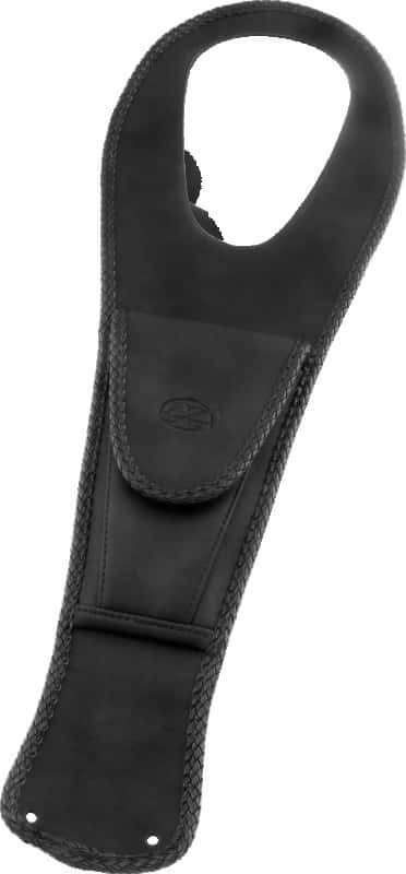 Mustang Motorcycle — Mustang Kawasaki VN900 Cruiser Tank Bib - Black - view 2