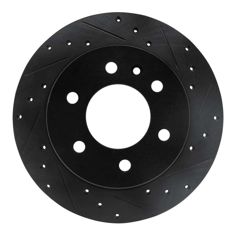 R1 Concepts — R1 06-18 Dodge Sprinter 2500 Rear Right Drilled & Slotted Black Brake Rotor
R1 Brake Rotor Drill - view 1