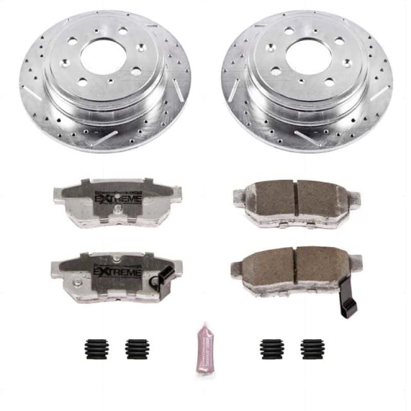 PowerStop — Power Stop 90-01 Acura Integra Rear Z26 Street Warrior Brake Kit - view 1