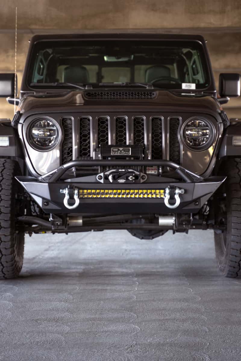 DV8 Offroad — DV8 Offroad 07-23 Jeep Wrangler JK/JL & Gladiator JT FS-1 Series Stubby Front Bumper
Jeep FS-1 Front - view 6