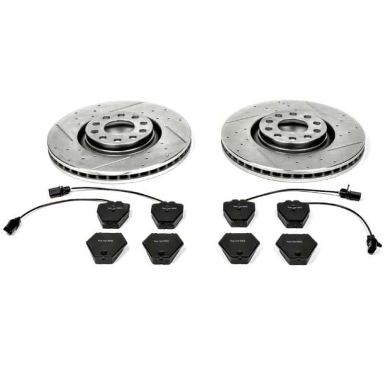 PowerStop — Power Stop 00-01 Audi A6 Quattro Front Z23 Evolution Sport Brake Kit - view 1