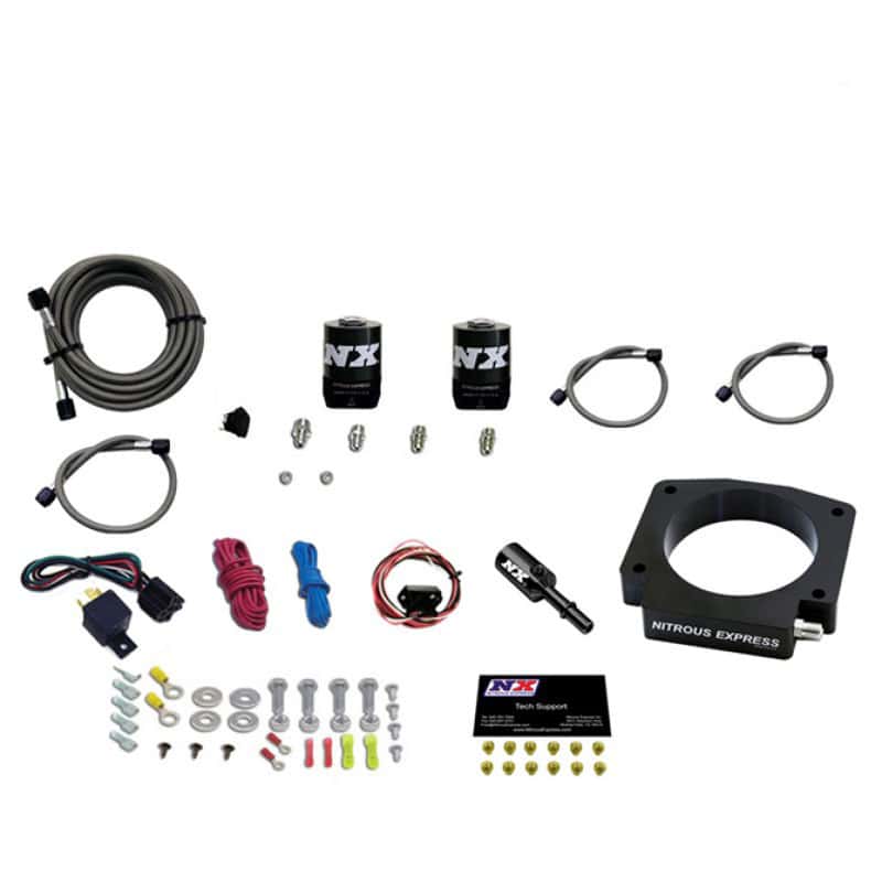 Nitrous Express — Nitrous Express 15-17 Ford Mustang GT350 5.2L Nitrous Plate Kit w/o  Bottle
Injection System Kit
N2OSys - view 2