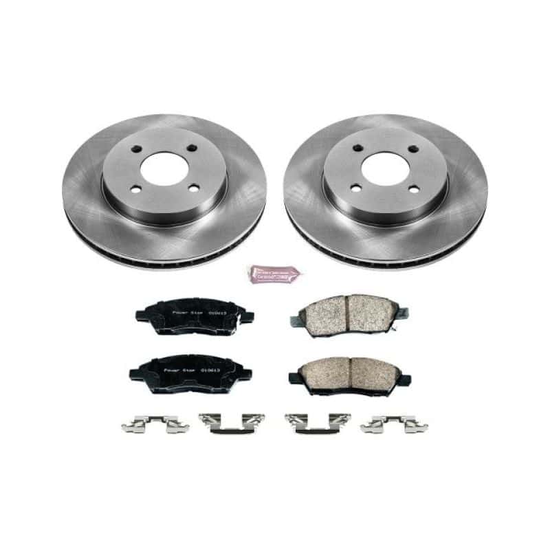 PowerStop — Power Stop 12-18 Nissan Versa Front Autospecialty Brake Kit - view 1