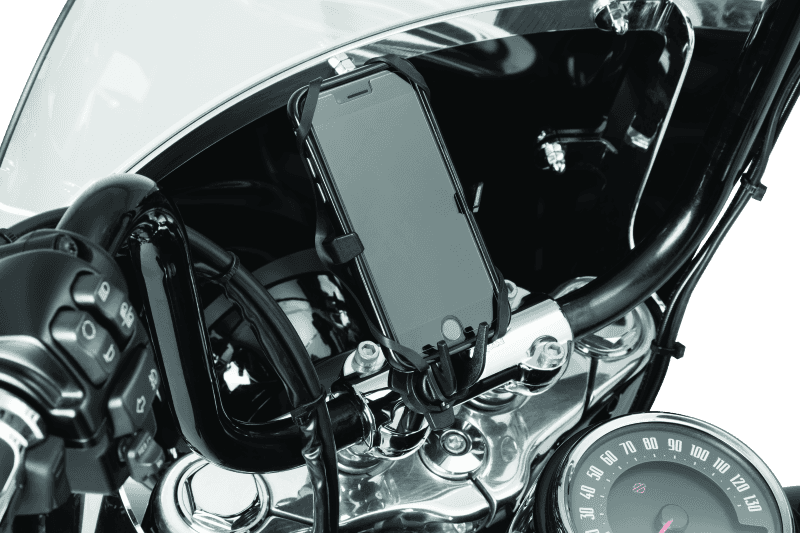 Kuryakyn — Kuryakyn Free-Flex Device Holder Handlebar Clamp Mount Black - view 2