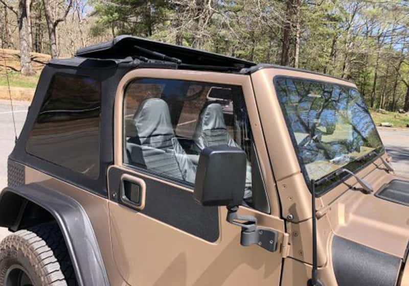 Rampage — Rampage 18-21 Jeep Wrangler (JL) Unlimited Frameless TrailView Fastback Soft Top Kit - Black Diamond
Trlvw Frmls Soft Top
Top-Soft - view 2