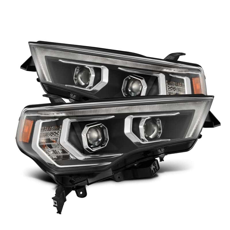 AlphaRex — AlphaRex 14-22 Toyota 4Runner PRO-Series Projector Headlights Black w/Seq. Sig. + DRL
Projector Headlights - view 1