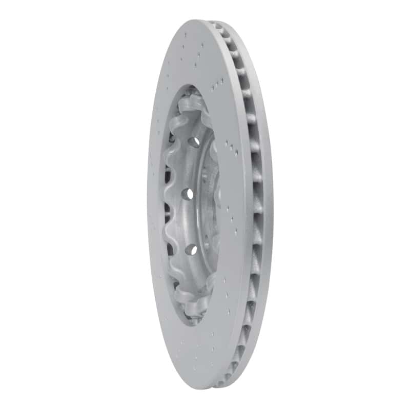 DFC — DFC 07-08 Audi RS4 Right Rear Drilled Hi-Carbon Alloy Geomet Coated Rotor
DFC Brake Rotor - view 4