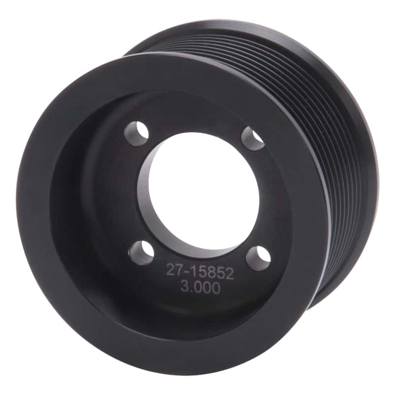 Edelbrock — Edelbrock Pulley Supercharger Enforcer 10 Rib 3In Black
SUPERCHARGER COMPONE - view 2