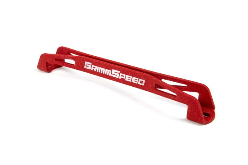 GrimmSpeed — GrimmSpeed 08-18 Subaru WRX/STI Lightweight Battery Tie Down - Red - view 1