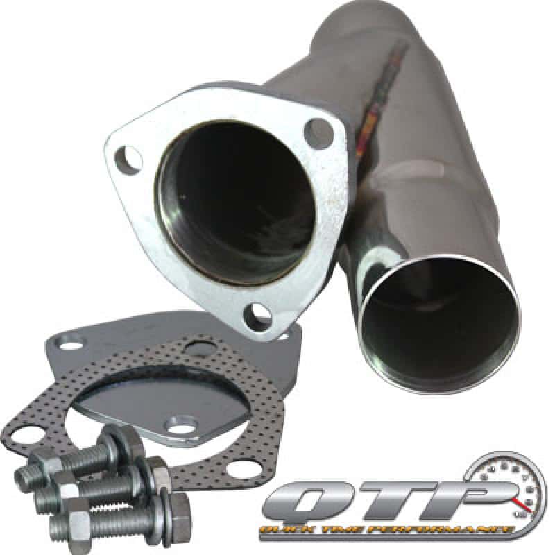 QTP — QTP 2.25in Weld-On QTEC Exhaust Cutout Y-Pipe - view 5