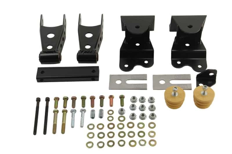 Belltech — Belltech SHACKLE AND HANGER KIT 88-98 GM C-1500/2500 EXT CAB
SHACKLE & HANGER KIT - view 1