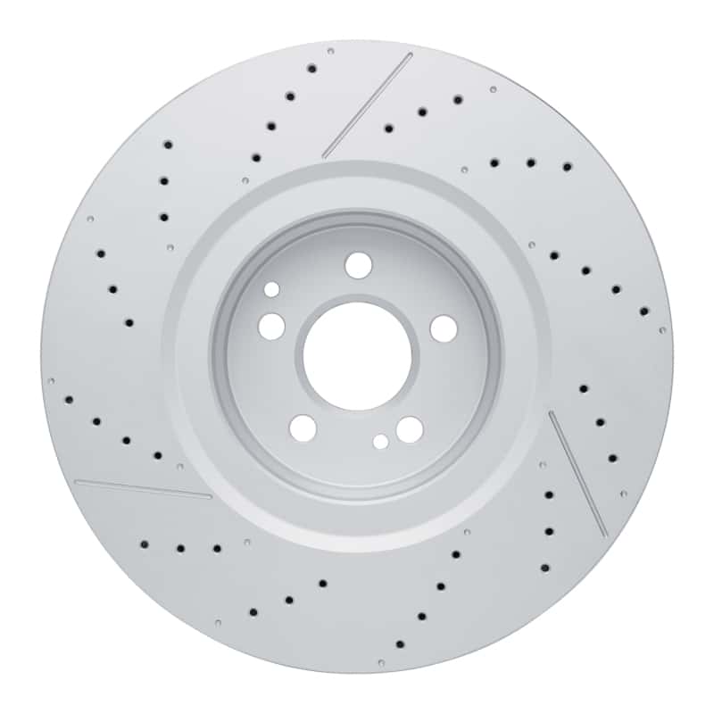 DFC — DFC 21-25 Mercedes-Benz GLS63 AMG Rear Drilled GeoSPEC Coated Rotor and Slotted - view 5